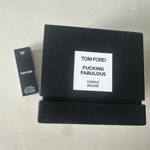 Tom Ford Candle and Lipstick
